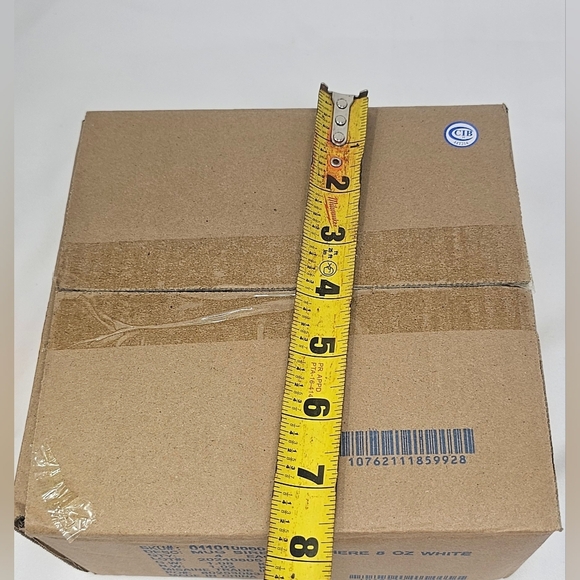 Starbucks New 8 oz White Embossed Siren Mermaid Logo Coffee Cups 2010 Set NIB - Picture 8 of 10